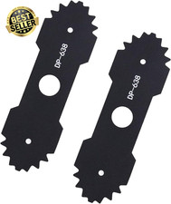 2 PCS Lawn Mower Edger Blades with Teeth, Lawn Trimming Machine Blade, Electric 