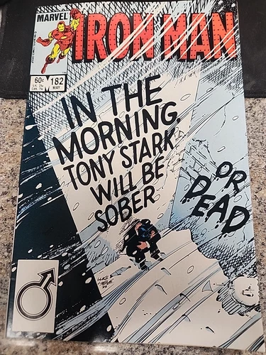 Iron Man #182 (Marvel Comics May 1984) Tony Stark