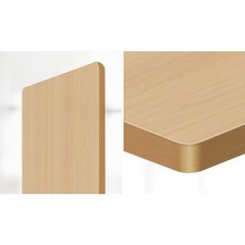 Oikiture Standing Desk Board Adjustable Computer Table Sit Stand Desk Top OAK — image 4
