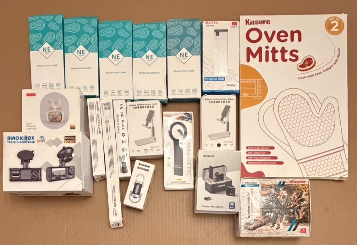 MIXED LOT ELECTRONICS & ACCESSORIES ETC - AS SHOWN IN PICTURES - SEE PICTURES