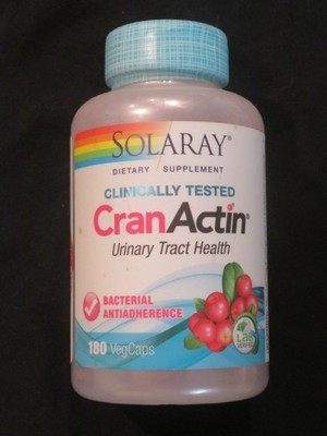 Solaray Clinically Tested CranActin Urinary Tract Health 180 VegCaps