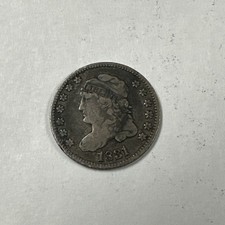 1831 Capped Bust Half Dime 5c / VF