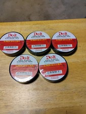 5 rolls of vinyl plastic electrical tape