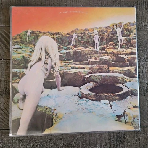 Led Zeppelin Houses Of The Holy Lp Vinyl 1973 1st 'RL Sterling' Press W/Insert