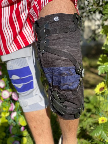 Bauerfeind GenuTrain OA Size 3 Right Medial Left Lateral Knee Brace Support  ACL - Picture 10 of 23