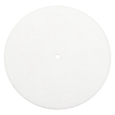 Record Player Mat 7 Inch Turntable Mat 3mm Felt Turntable Pad White