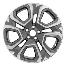 20x7.5 5 Split Spoke Alloy Wheel Machined Painted Medium Charcoal Metallic