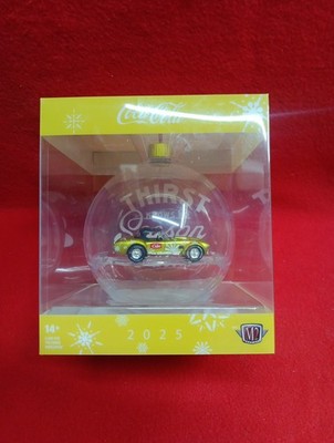 M2 Machines 2025 Coca-Cola Christmas Ornament 1965 Shelby 427 Cobra Ships Free 