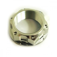 Mutter FüR Lenkkopf M28X1.00Mm Alu Silber FüR Yamaha FJR 1300 Bj. 2001-2002