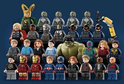LEGO Marvel Super Heroes 18+ Avengers Tower 76269 Minifigures Perfect Condition!