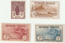 ♣ Lot France Orphelins de la guerre N° 229 230 231 232 Neuf * Série 3 Tres Beaux