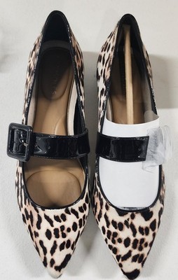 Aerosoles Women's Final Score Ballet Flat Leopard Size 8