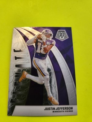 JUSTIN JEFFERSON  2024 PANINI  MOSAIC  #12 ELEVATE VIKINGS  WR