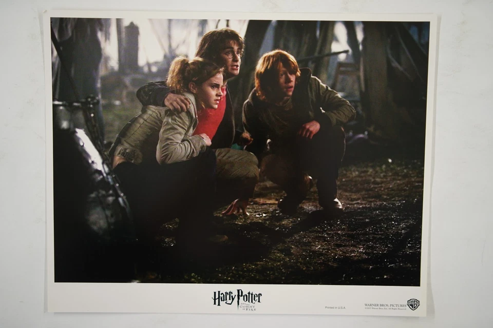 HARRY POTTER AND THE GOBLET OF FIRE Orig Compl. Set of 10 Movie Lobby Cards 2005 - Image 2 of 4