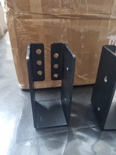 Vevor Concealed Joist Hanger 6 Pack Model LJU-2in-12 / LJU-2in-24 Black