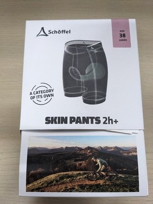 Schöffel Skin Pants 2h L Damen Größe 38 Radsport-Funktionsunterhose mit Polster
