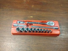 Vintage Snap-on 14-piece 14 Socket Wrench Set 6 Point Used