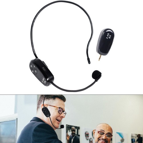 Casque Microphone Sans Fil 165FT pour Entraîneurs et Instructeurs de Fitness - Zdjęcie 7 z 13
