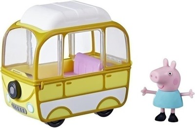 Peppa Pig Peppa's Adventures Little Campervan, Includes 3-inch Figure,...