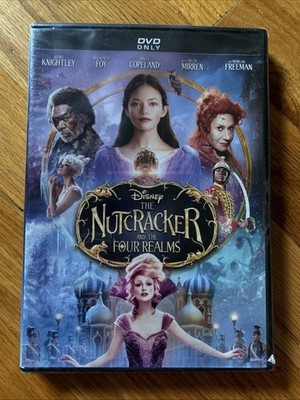 The Nutcracker and the Four Realms (DVD, 2018) Disney New Sealed