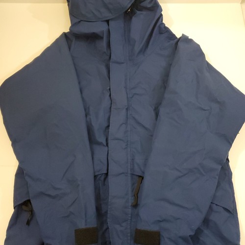 Marmot, Vintage Marmot Size Large Blue GORE-TEX Hooded Jacket MADE IN USA