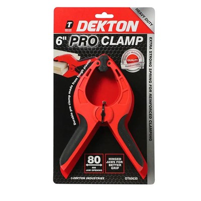 DEKTON HEAVY DUTY PRO NYLON FEDERKLEMMEN 6 ZOLL / 150 MM
