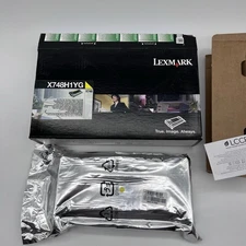 LEXMARK HIGH YIELD YELLOW TONER CARTRIDGE X748H1YG