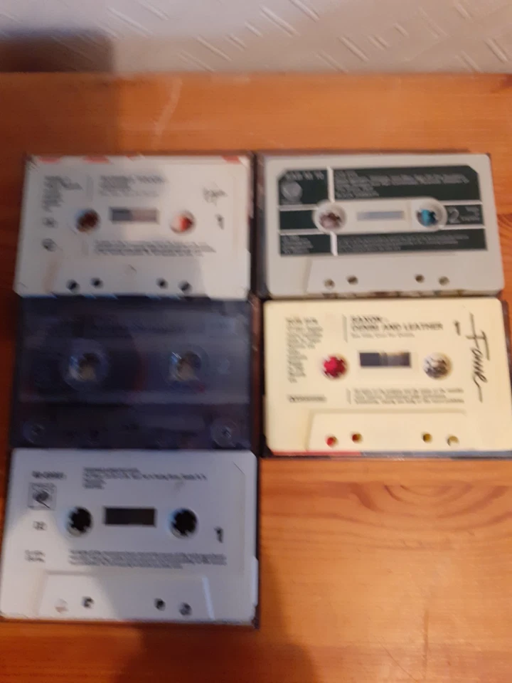 Cassette Tape Bundle - Rock Ten Cassettes Black Sabbath Queen Saxon Etc - Image 4 of 4