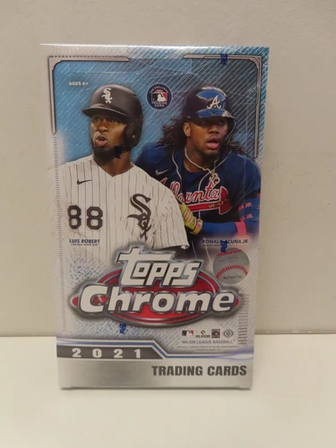 2021 Topps Chrome MLB Baseball Factory Sealed Lite Hobby Box