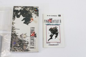 Final Fantasy VI 6 CIB Boxed SFC Nintendo Super Famicom SNES JP Japan US Seller