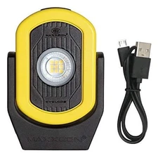 Maxxeon Workstar Cyclops USB-C Rechargeable LED Work Light, HiVis Yellow