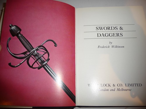 SWORDS & DAGGERS - Frederick Wilkinson - HC DJ 1967 - Kostenloser Versand - Bild 5 von 7