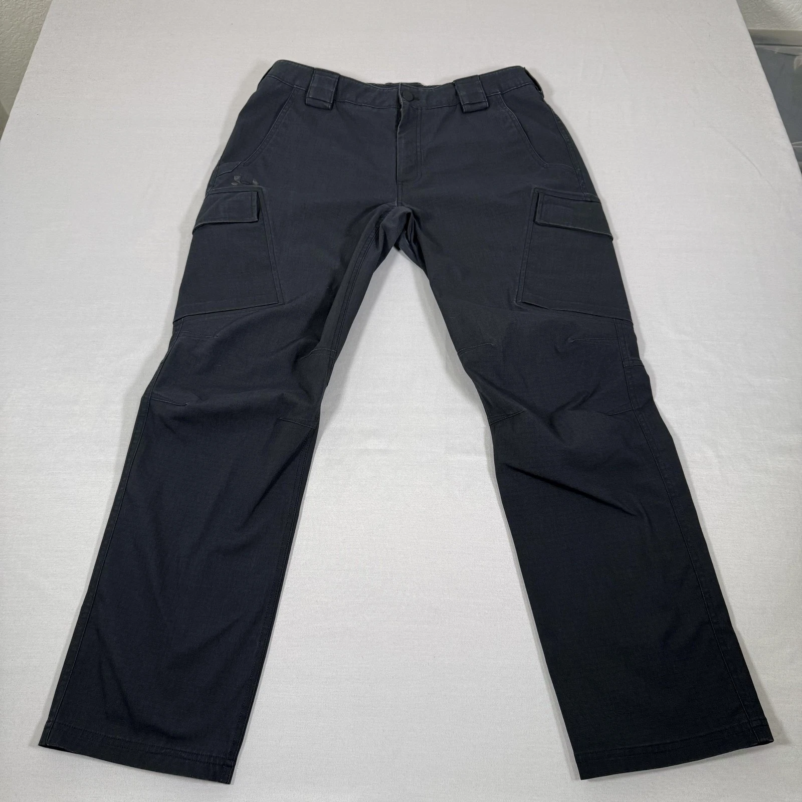 Under Armour Pants Mens 34x30 Gray Storm Cargo Enduro Stretch Rip Stop Tactical