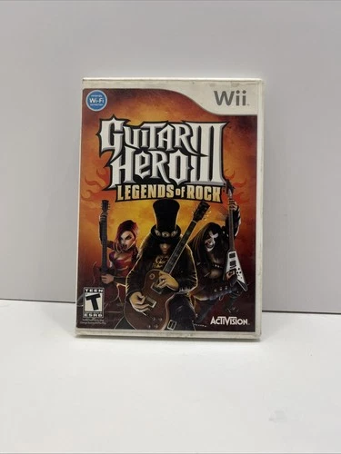 🔥Guitar Hero III: Legends of Rock - Nintendo Wii not tested🔥