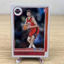 2021-22 NBA Hoops Alperen Sengun Rookie Card (RC) #204 Houston Rockets