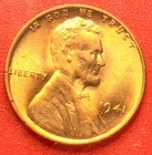 1941-P Lincoln Wheat Cent Penny GEM RED BU From an Original Bank Roll