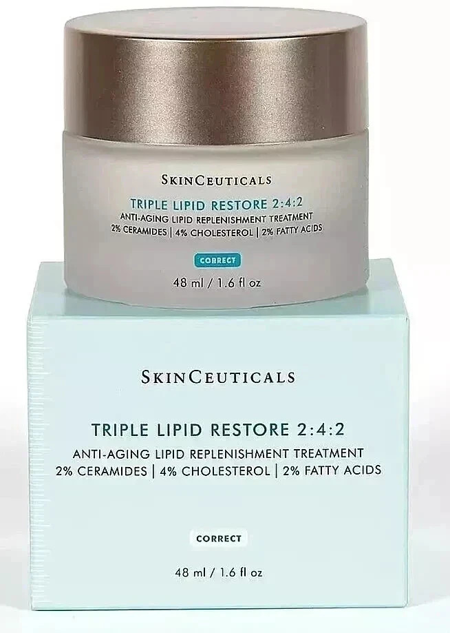 New SkinCeuticals Triple Lipid Restore 2:4:2 Face Cream 48ml 1.6oz Anti-Aging
