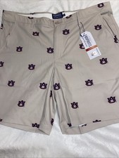 Auburn University Khaki Cargo Shorts Fanpants Brand Sz W40 New w Tags