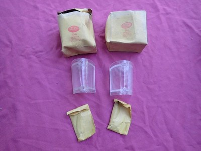 1968-69 Ford Torino, Fairlane parking light lenses, RH LH, NOS! C8OZ-13208 / 9