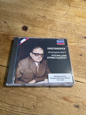 Cd Schostakovich String Quartets- Fitzwilliam  Quartet 07569