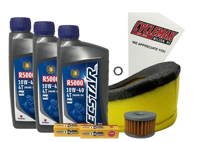 Cyclemax Standard Tune Up Kit w/ Spark Plugs fits 1996-2023 Suzuki DR-650