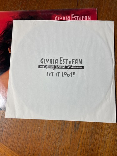 Gloria Estefan And Miami Sound Machine Let It Loose LP 1987 Epic CBS E 40769 VG+ - Picture 6 of 8