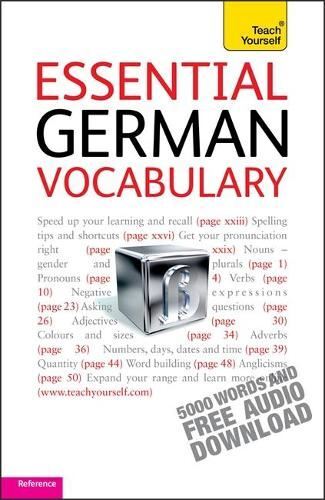 Essential German Vocabulary: Teach Yourself by Lisa Kahlen 9781444103649 NEW - Image 9