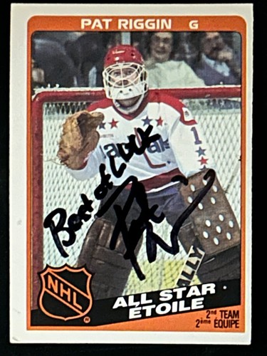 AUTOGRAPHED 1984-85 O-PEE-CHEE HOCKEY CARDS YOU SELECT (#1-341, SOME NOT SIGNED) - Picture 327 of 503