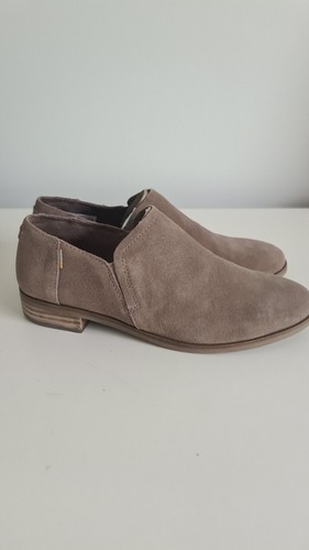 Toms Leather Shoes Sz 7.5 - Picture 3 of 8