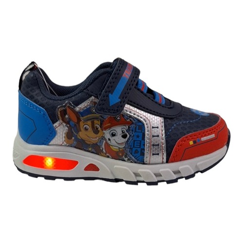 Paw Patrol Toddler Boys Light up Sneakers Size 7 Blue Slip on Lightweight Shoes - Picture 21 of 24