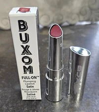 Buxom SEXY VAMP Full On Plumping Lipstick Satin .09 oz Full Size NIB!