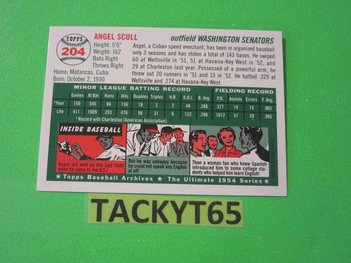 1994 TOPPS 1954 ARCHIVOS REIMPRESO VARIACIÓN DORADA TARJETA(S) ÚNICA(S) QUE ELIJAS - Imagen 214 de 256
