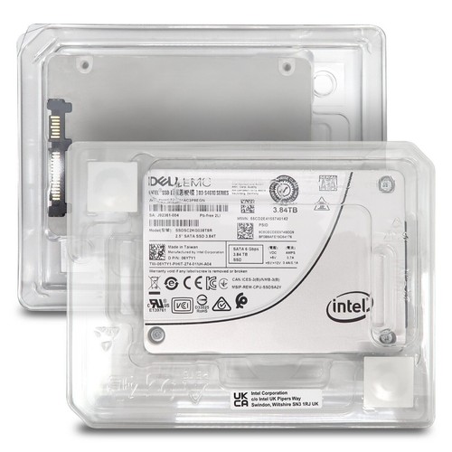 DELL Intel S4610 3.84TB 2.5" SATA 6Gb/s Solid State Drive SSDSC2KG038T8R SSD - Afbeelding 2 van 2