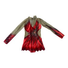 Rhythmic gymnastics leotard for age 5-8yo